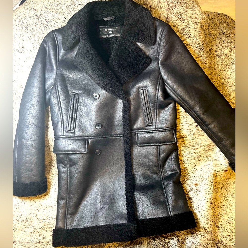 I.N.C black men coat S size